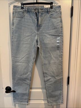 American Eagle Outfitters Light Blue Mom Jeans - Strigid✨